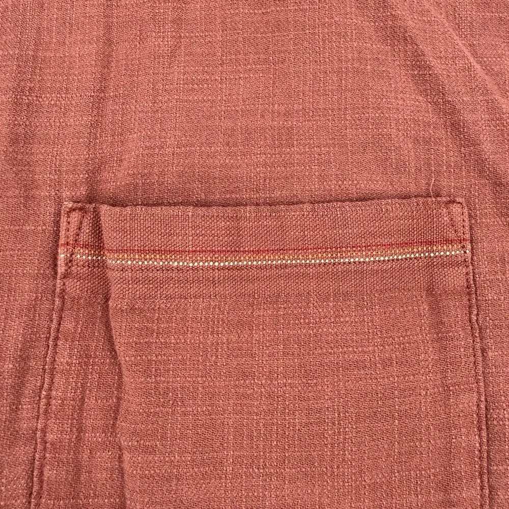 Marine Layer Stretch Selvage Short Sleeve Shirt Men's XXL Cotton Button Up